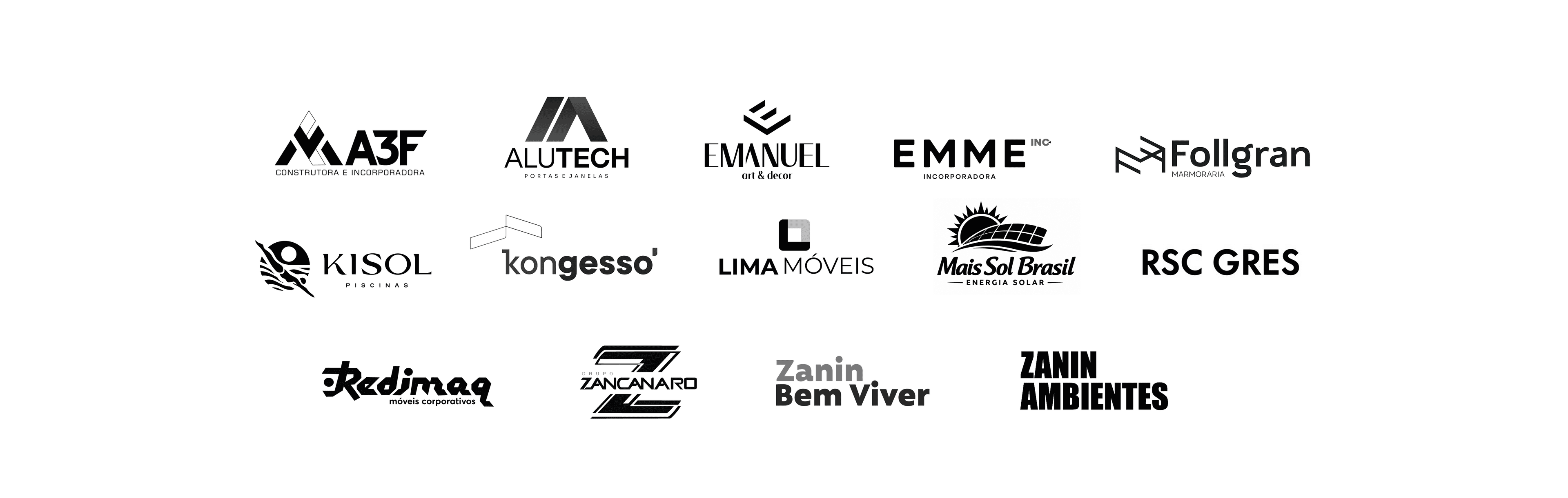 Empresas parceiras L7 Núcleo